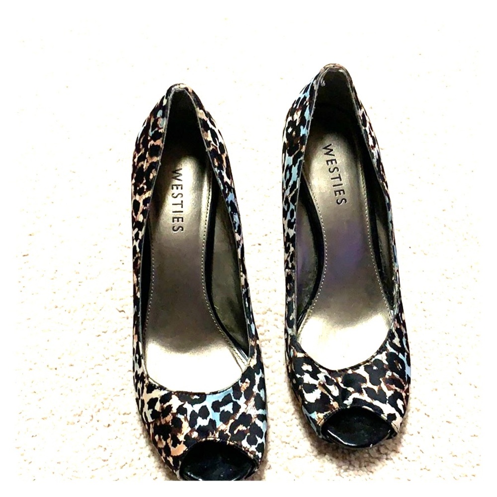 Leopard Print Heels